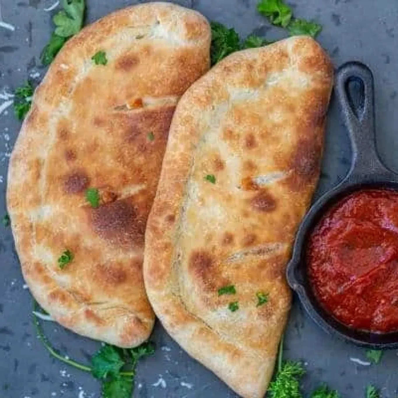 Air Fryer Calzones
