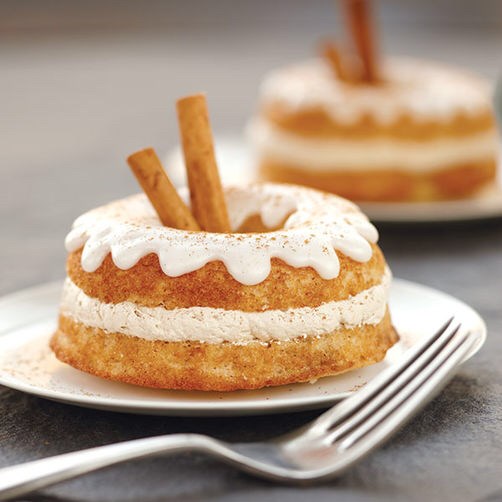 Apple Cider Baked Cake Donuts
