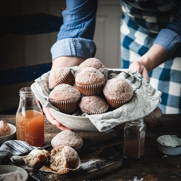 Apple Cider Donut Muffins
