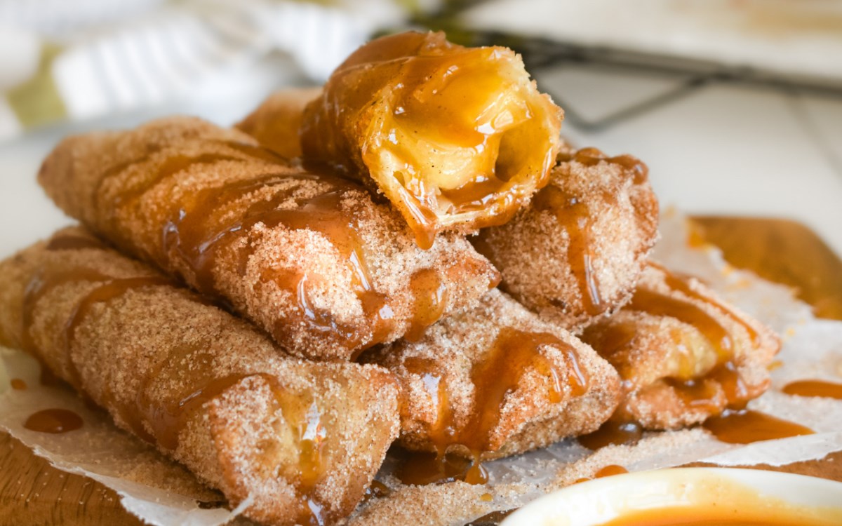 Apple Egg Rolls
