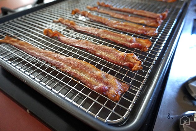 Bacon in Oven
