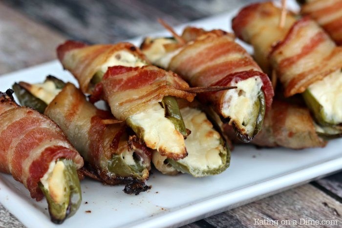 Bacon-Wrapped Jalapeno Poppers

