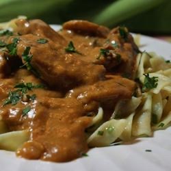 Beef Stroganoff
