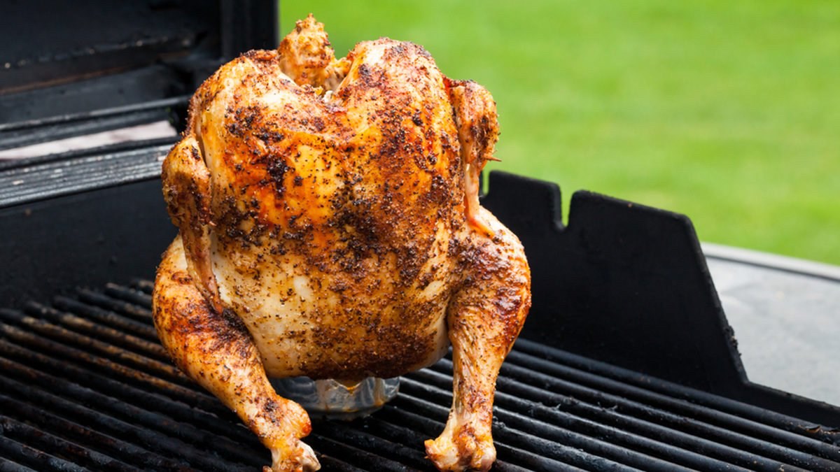 Beer Can Chicken
