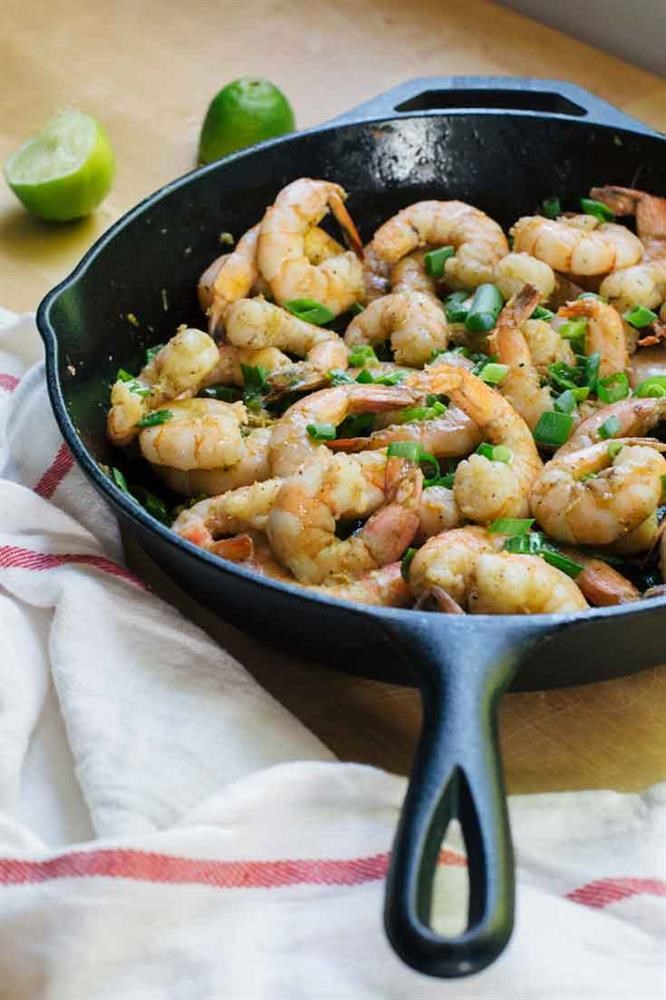 Black Pepper Skillet Shrimp
