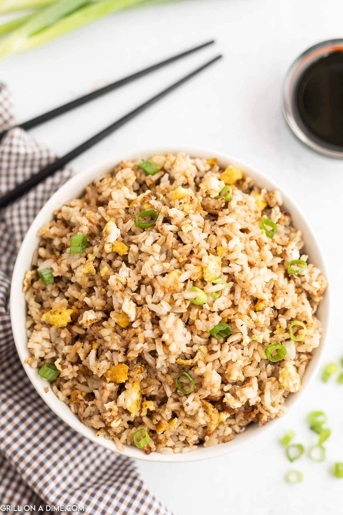 Blackstone Hibachi Rice
