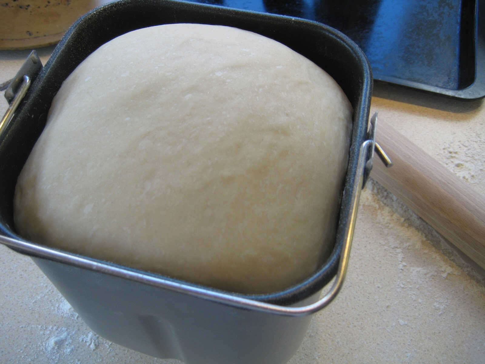 Bread Machine Pizza Dough
