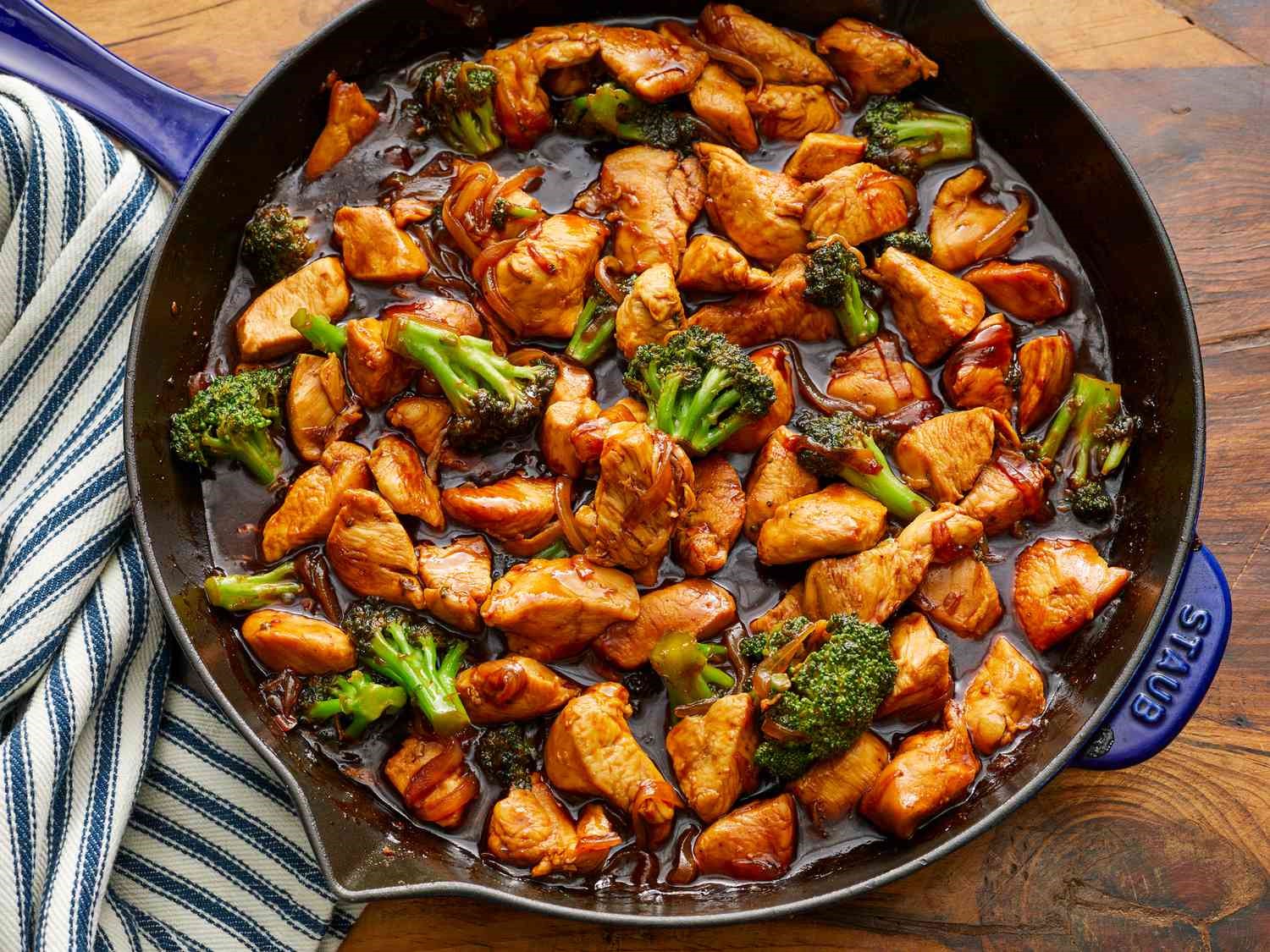 Broccoli and Chicken Stir-Fry
