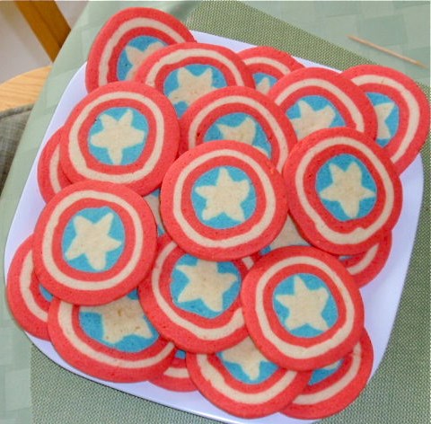 Captain America Cookies
