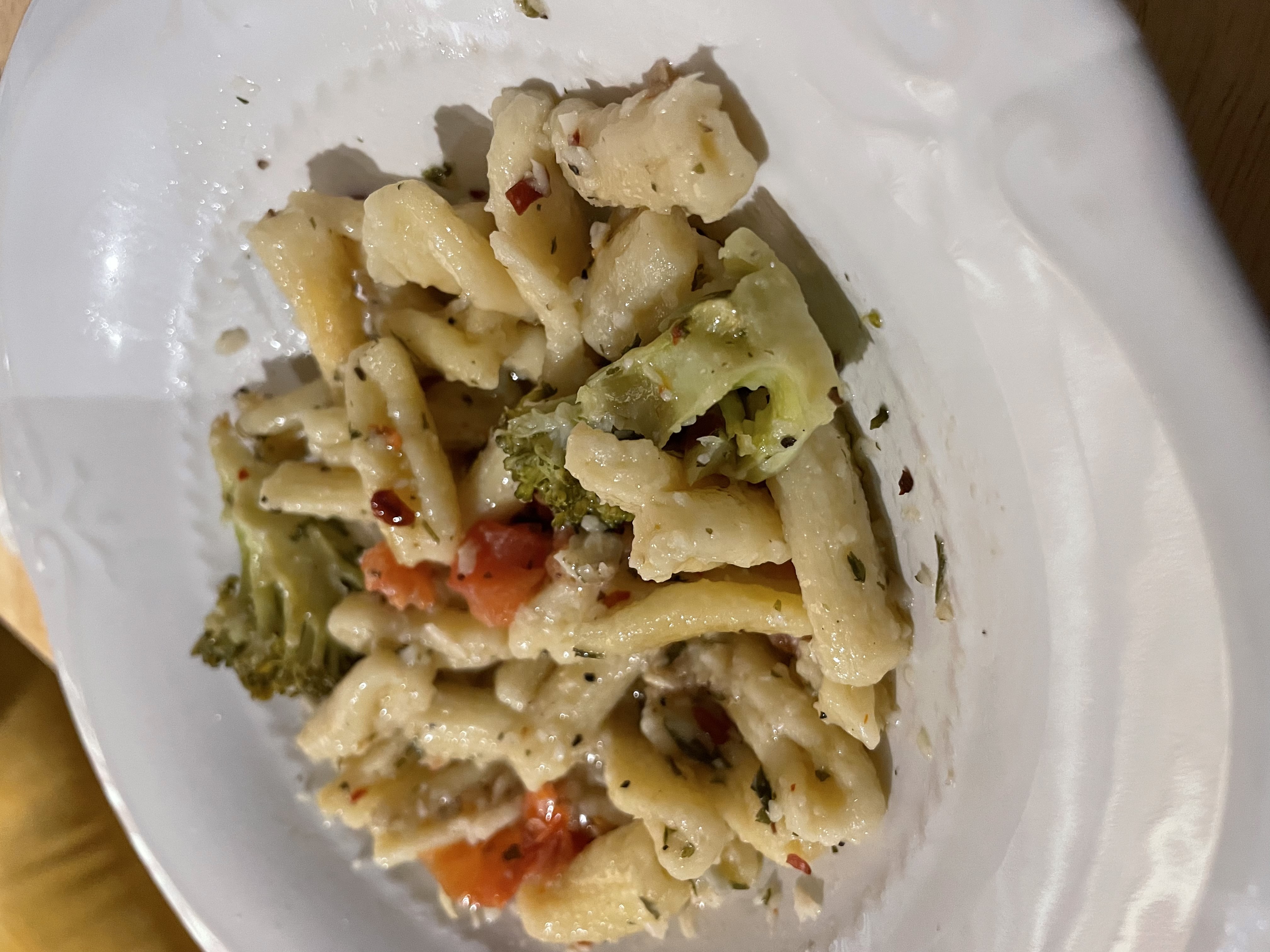 Cavatelli with Broccoli (styled like Linguines restaurant)
