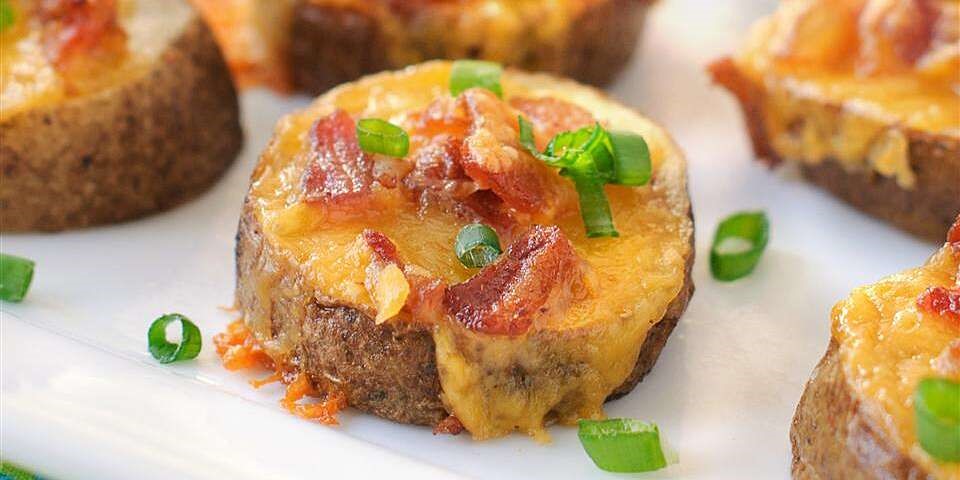 Cheese and Bacon Potato Rounds
