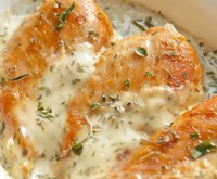 Chicken Breasts Stuffed with Herbed Cream Cheese
