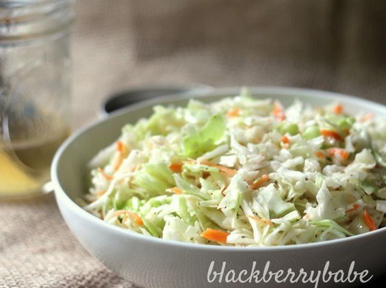 Classic Country Coleslaw (vinegar Coleslaw)
