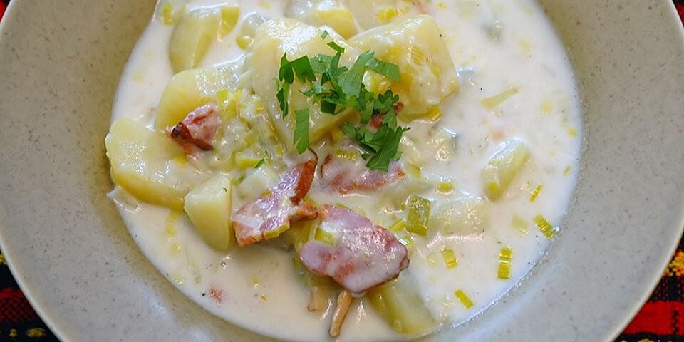 Creamy Potato Leek Soup
