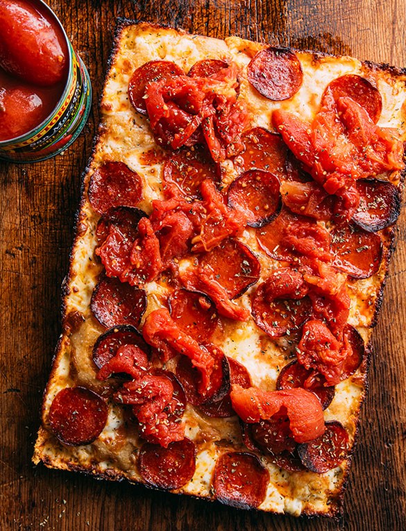 Detroit Style Pizza
