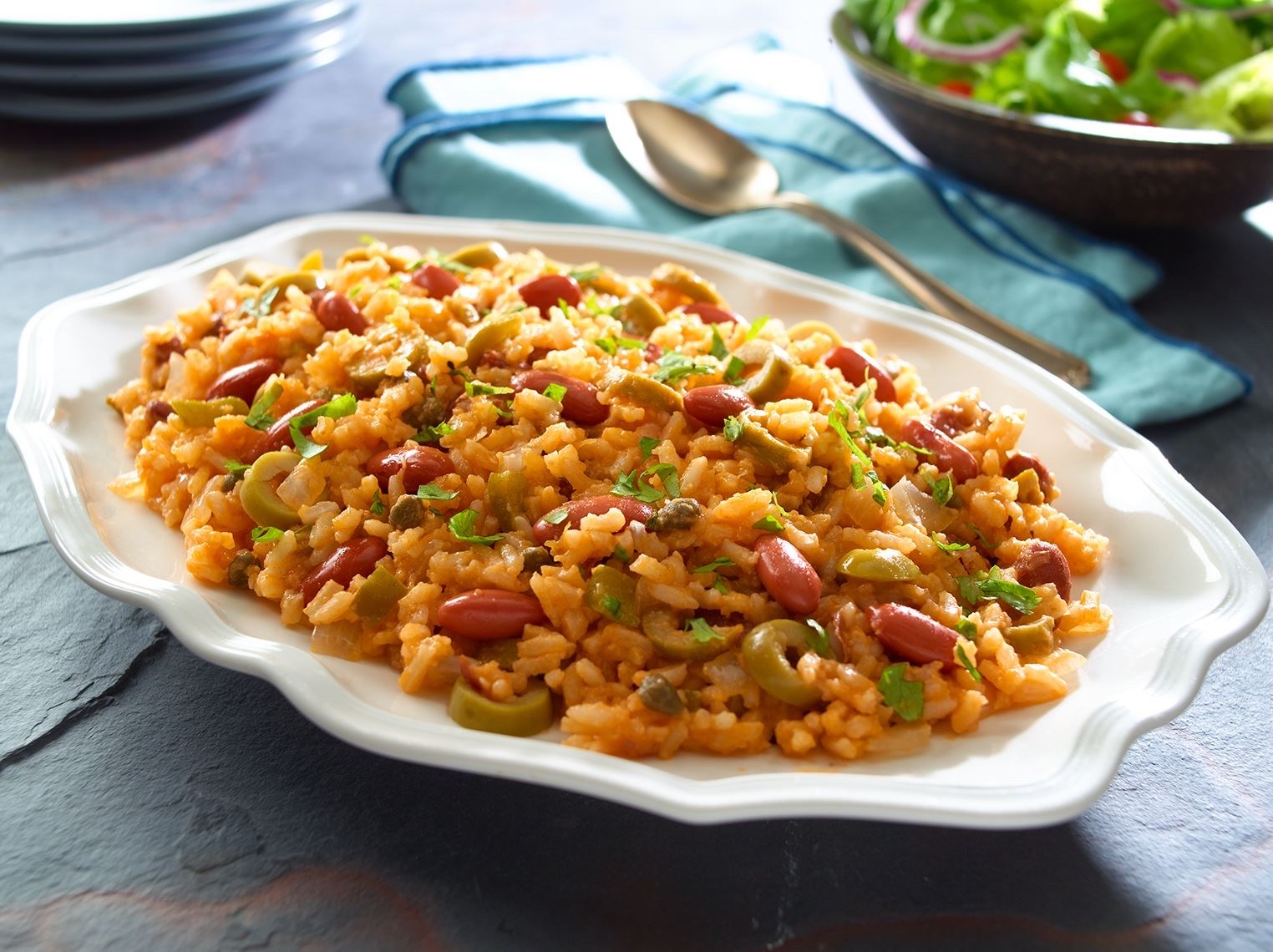 Dominican Red Beans and Rice

