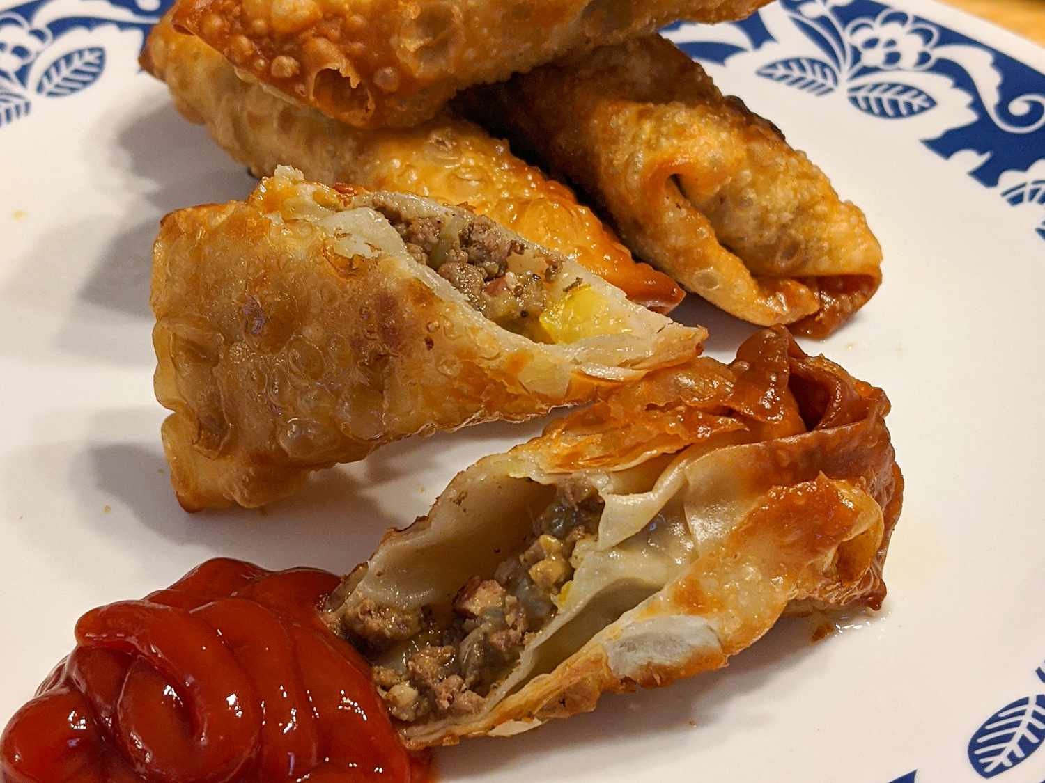 Egg Rolls - Cheeseburger
