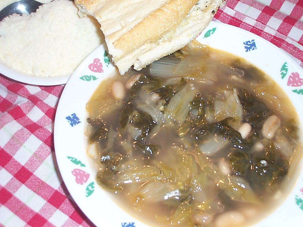 Escarole and Bean Soup
