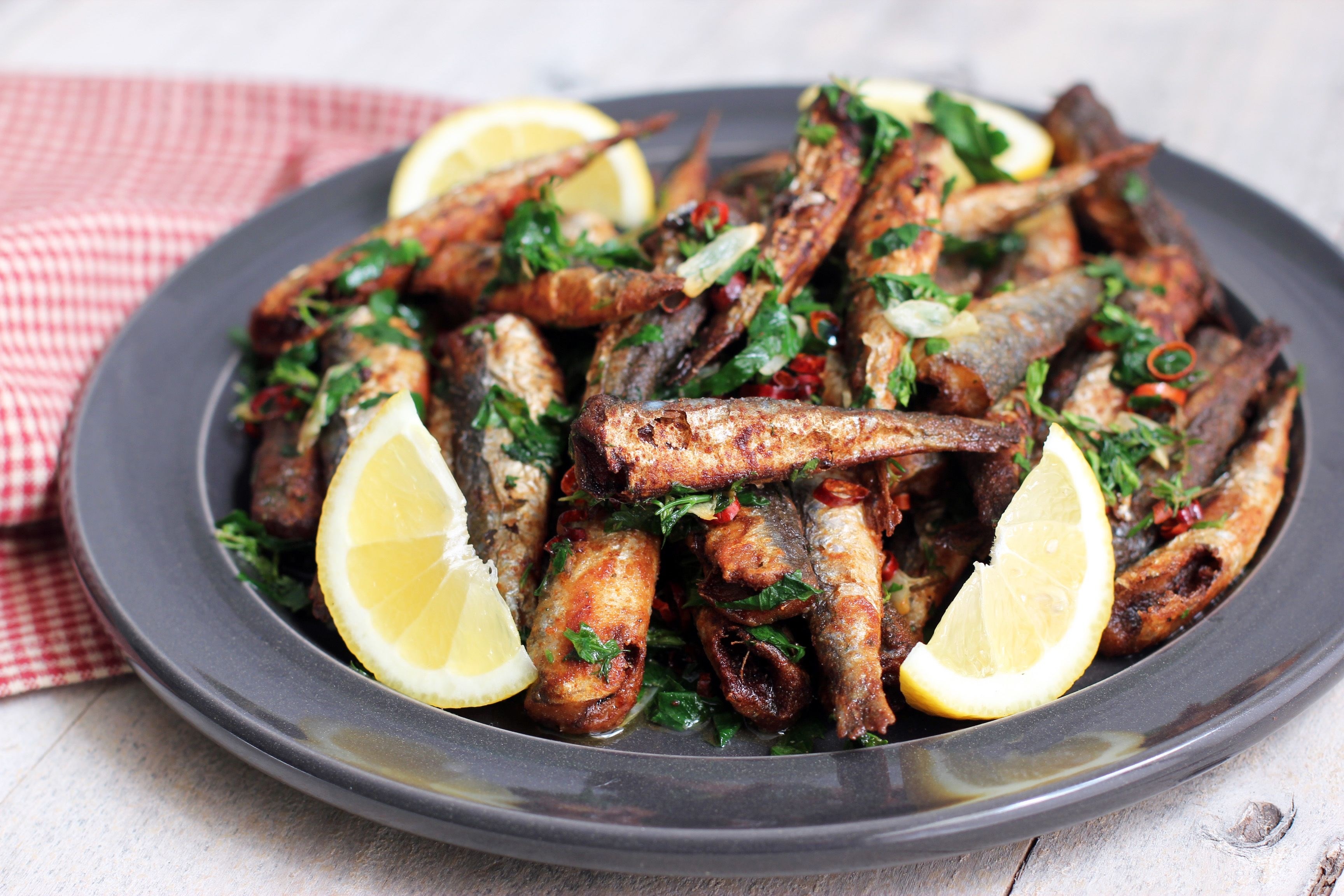Fried Sardines
