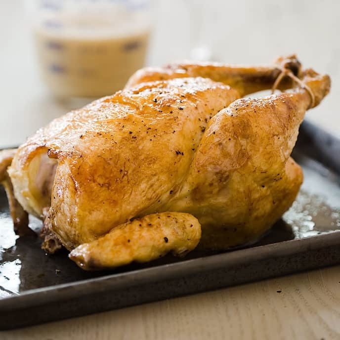 Garlic Roast Chicken
