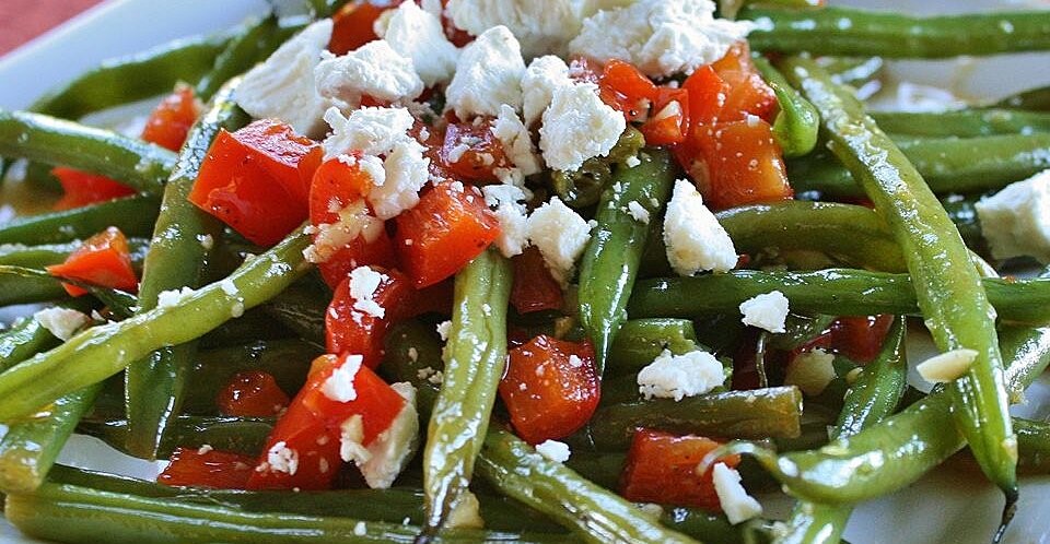 Green Beans and Feta
