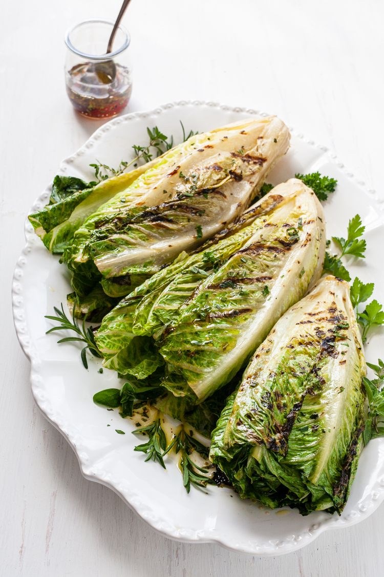 Grilled Romaine Lettuce
