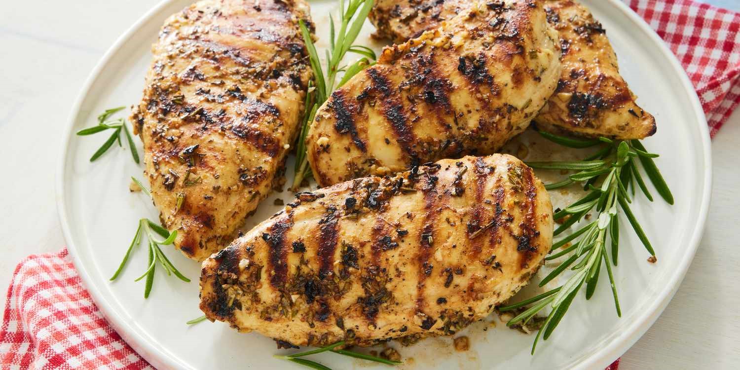 Grilled Rosemary Chicken Breasts
