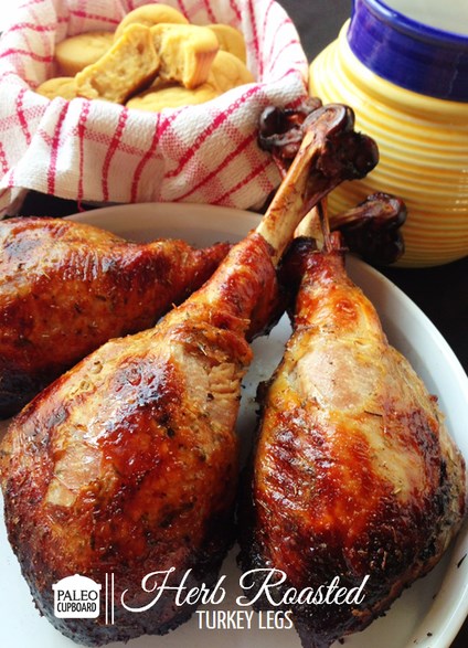 Herb Roasted Turkey Legs
