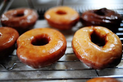 Homemade Glazed Doughnuts
