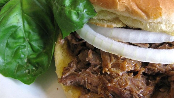 Hot Beef Sandwiches
