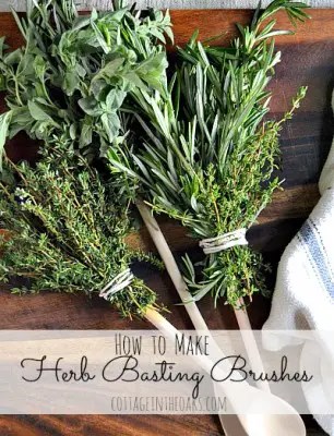 How to Make an Herb Basting Brush
