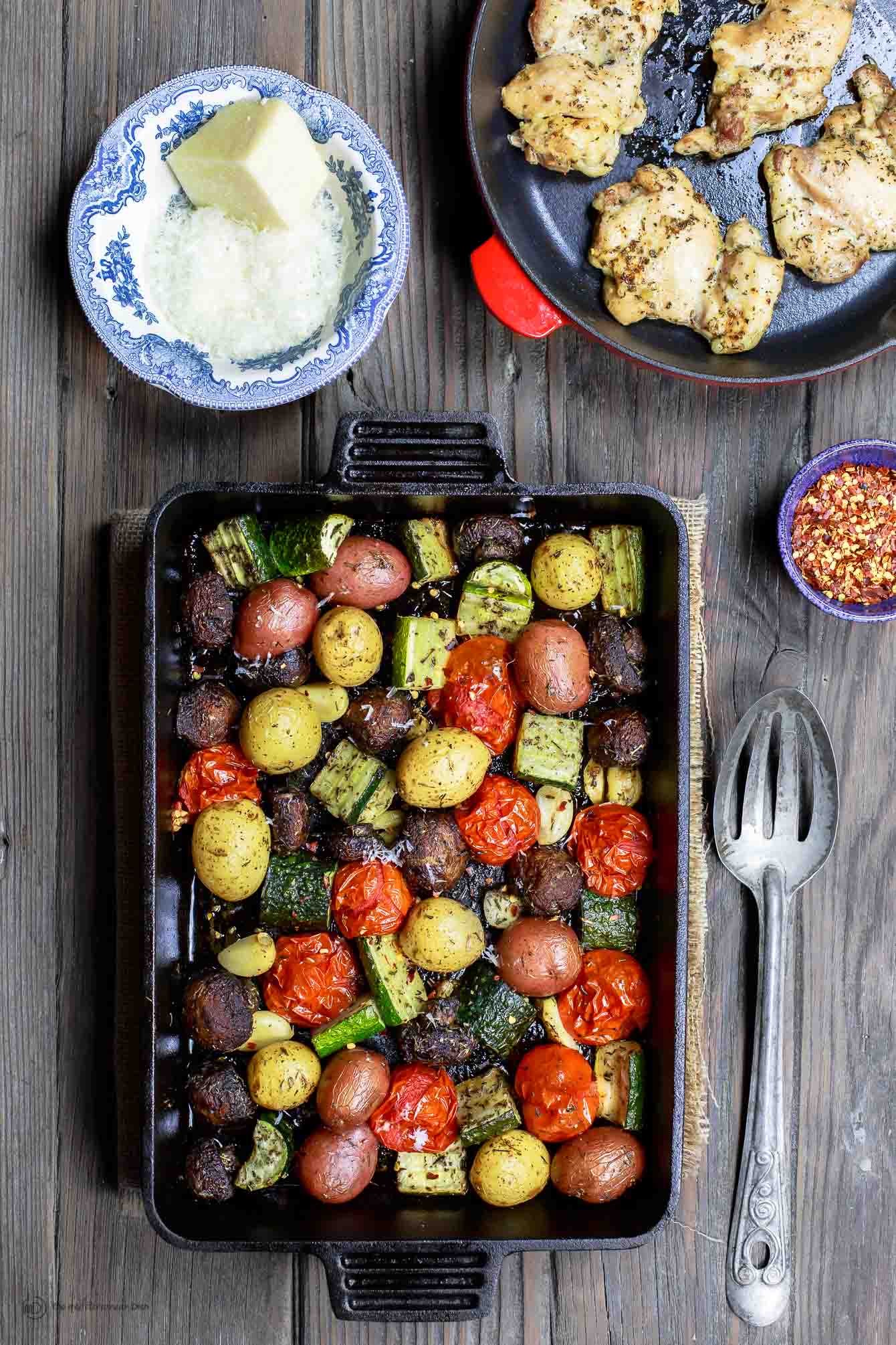 Italian Oven Roasted Vegetables
