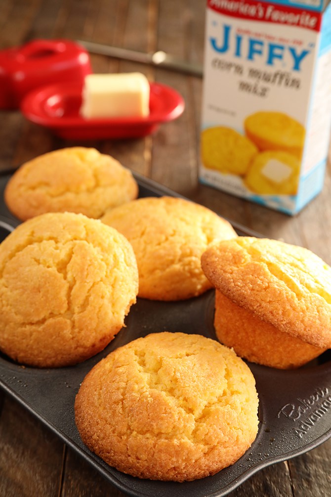 Jiffy Cornbread Muffins
