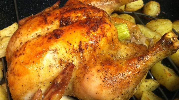 Juicy Roasted Chicken
