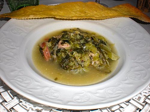 La Minestra (Escarole Soup)
