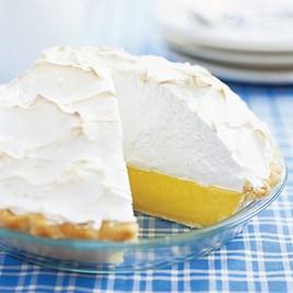 Mile-High Lemon Meringue Pie
