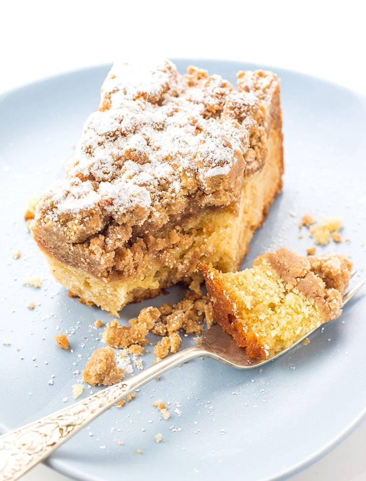 New Jersey Crumb Coffee Cake
