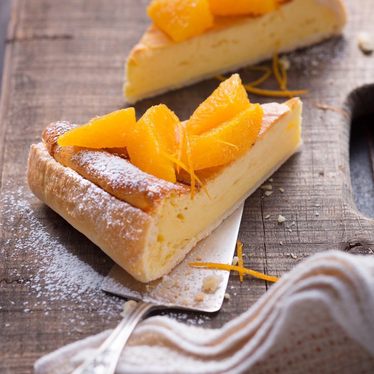 Orange Cheesecake
