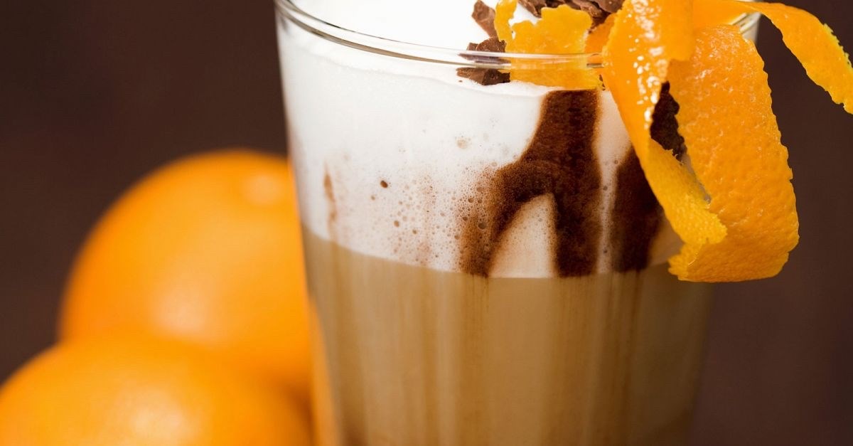 Orange Chocolate Latte
