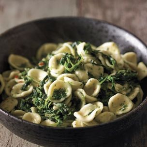Orecchiette with Butter-Braised Nettles
