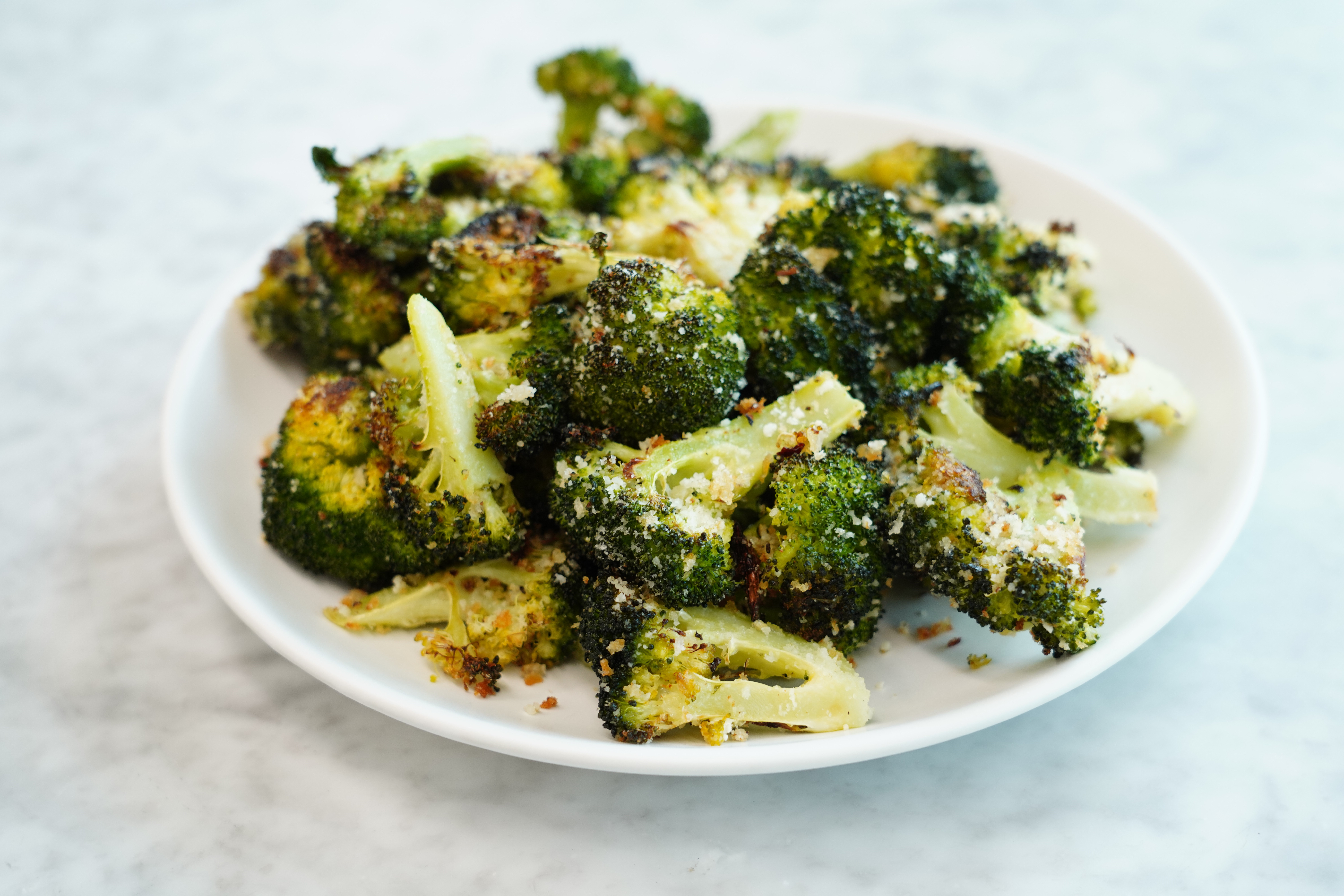 Panko-Parmesan Roasted Broccoli

