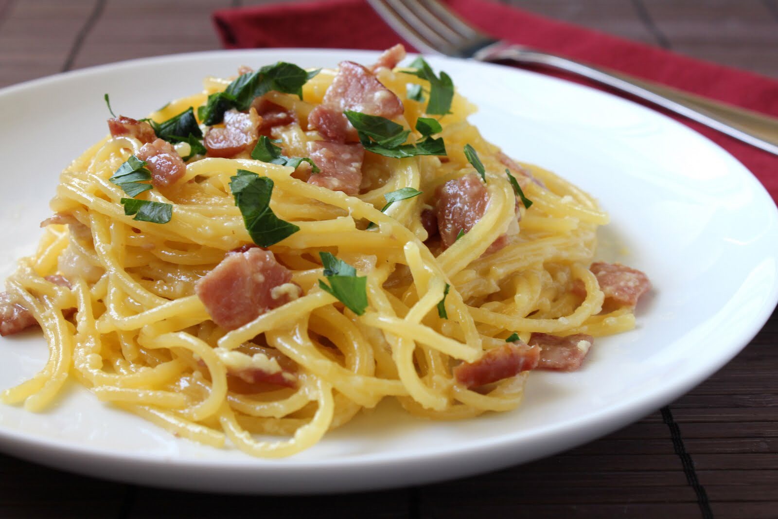 Pasta Carbonara
