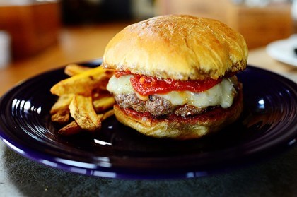 Pepperoni Pizza Burgers
