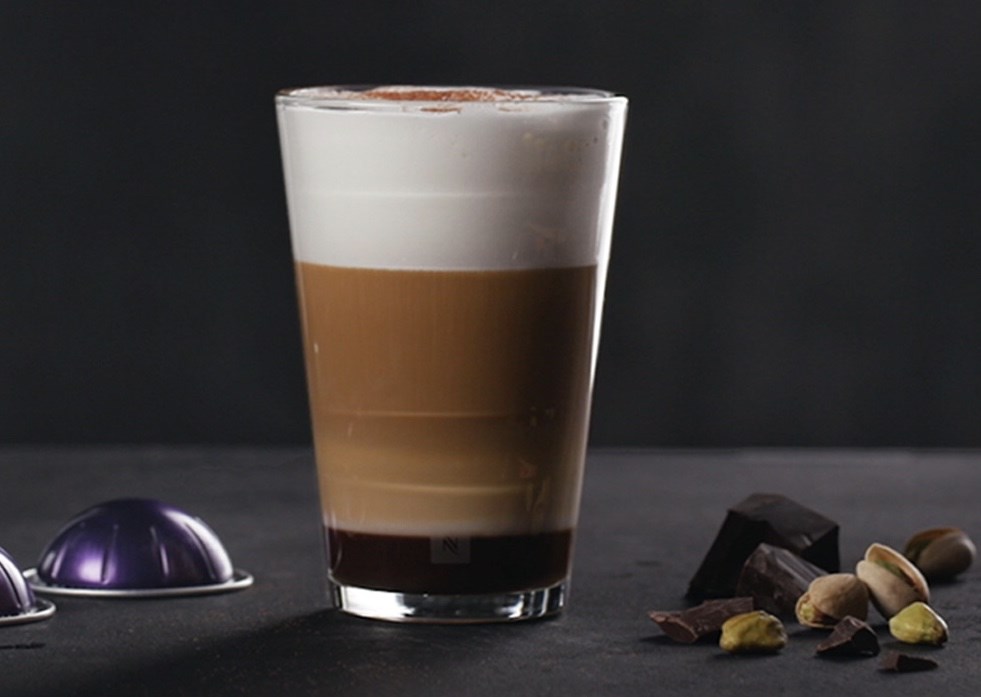 Pistachio Chocolate Latte
