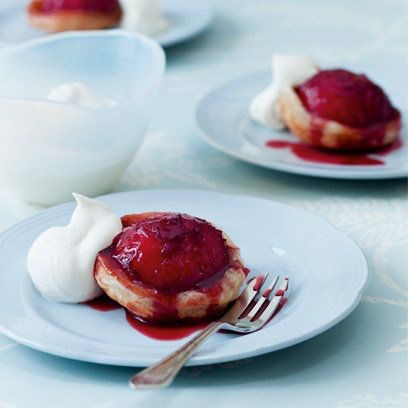 Plum Tart Tatain
