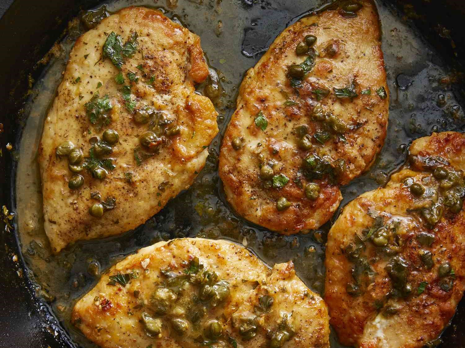 Quick Chicken Piccata
