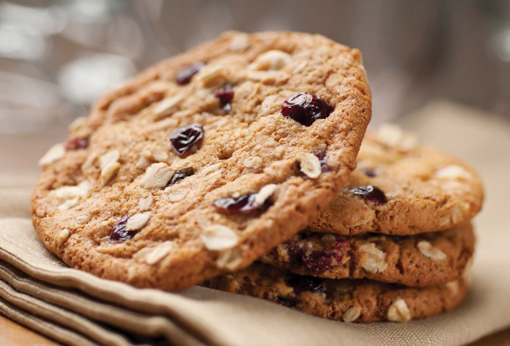 Raisin and Fruit Oatmeal Cookies 
