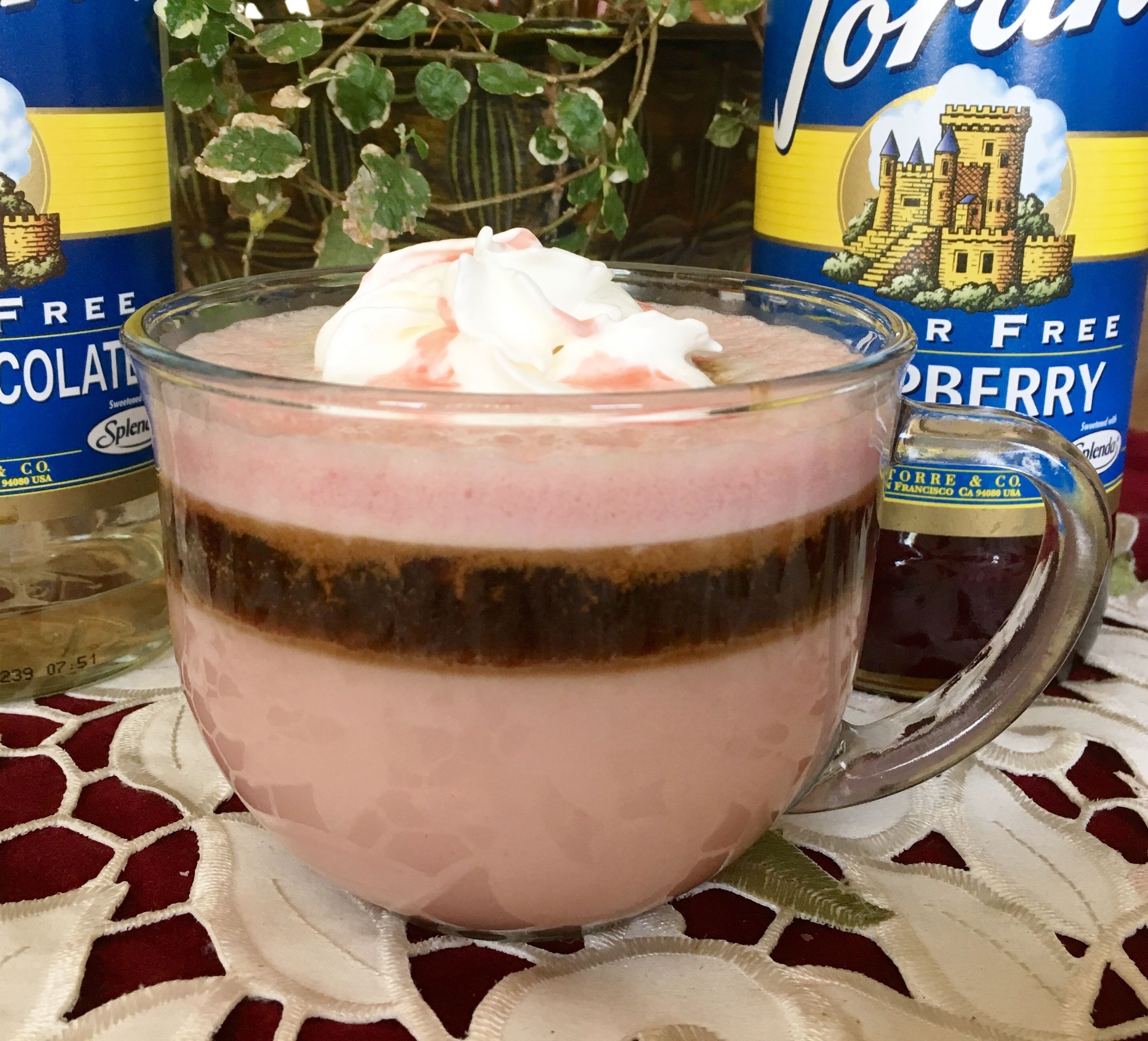 Raspberry Chocolate Latte
