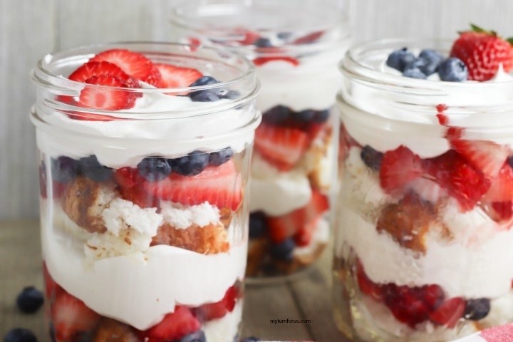 Red, White & Blue Parfaits - Easy
