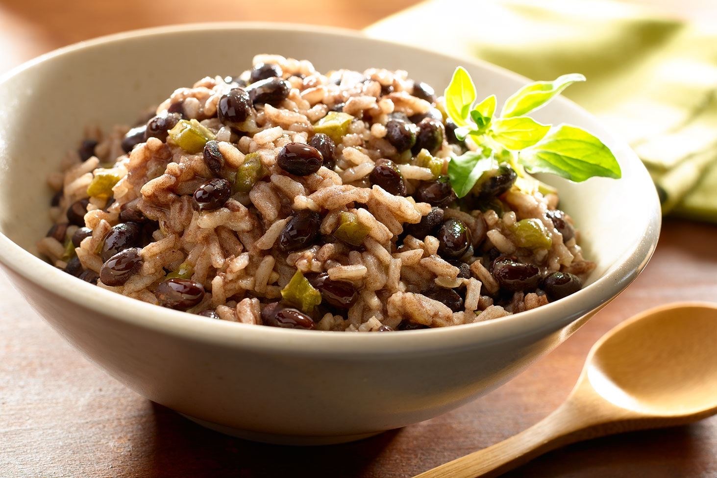 Rice and beans (Moros y Cristianos)
